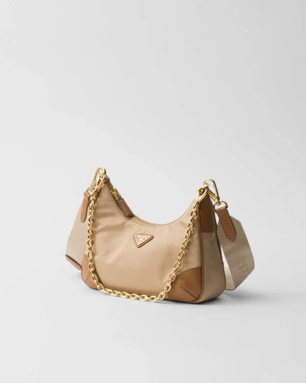 Shoulder Bags | Shoulder Bags*Prada Re-Edition 2005 Re-Nylon and Saffiano leather bag Camel/caramel