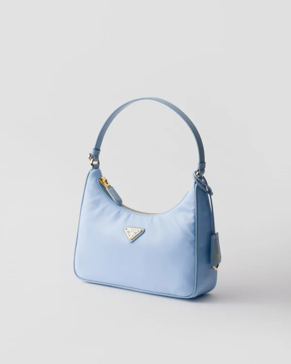 Mini Bags | Mini Bags*Prada Re-Edition 2005 Re-Nylon and Saffiano mini bag Paleblue