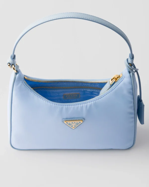 Mini Bags | Mini Bags*Prada Re-Edition 2005 Re-Nylon and Saffiano mini bag Paleblue