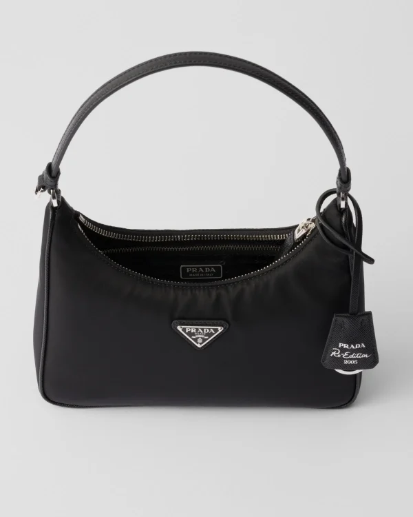 Mini Bags | Mini Bags*Prada Re-Edition 2005 Re-Nylon and Saffiano mini bag Black