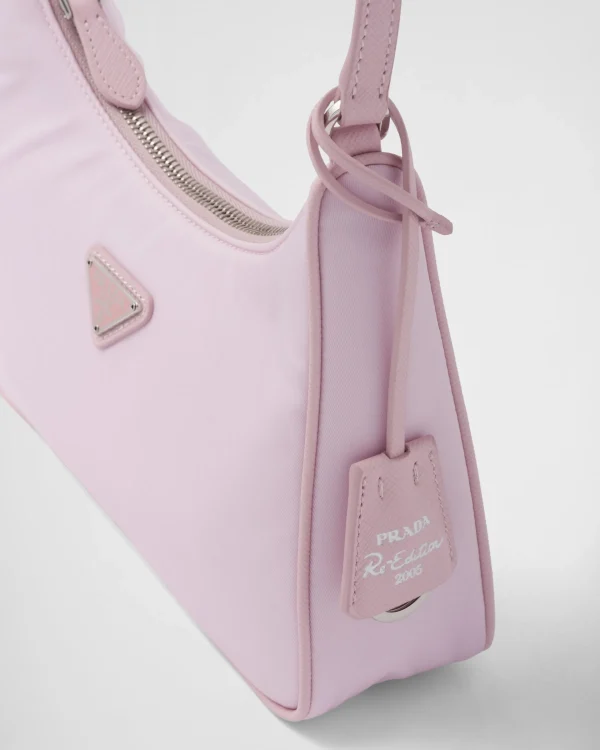 Mini Bags | Mini Bags*Prada Re-Edition 2005 Re-Nylon and Saffiano mini bag Alabasterpink