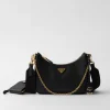 Shoulder Bags | Shoulder Bags*Prada Re-Edition 2005 Saffiano leather bag Black