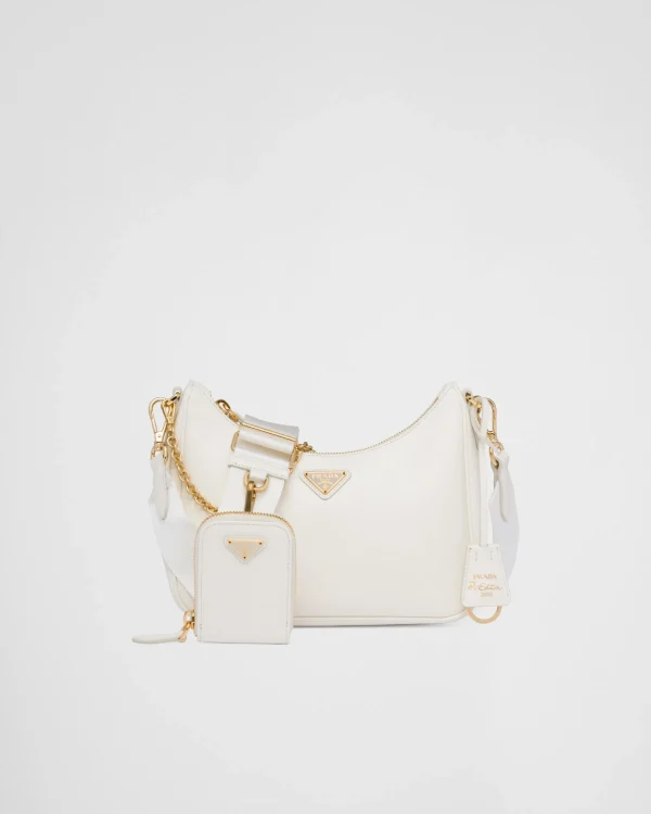 Shoulder Bags | Shoulder Bags*Prada Re-Edition 2005 Saffiano leather bag White