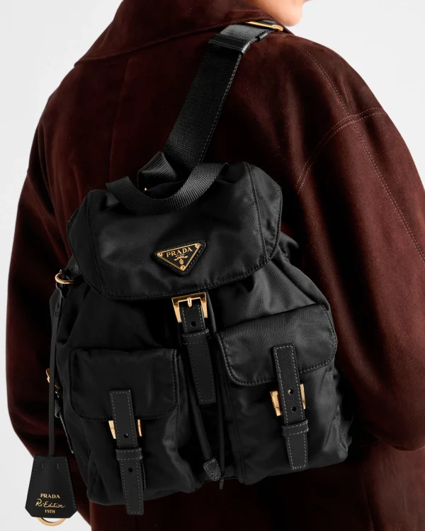 Backpacks And Belt Bags | Backpacks And Belt Bags*Prada Re-Edition 1978 small Re-Nylon backpack Black