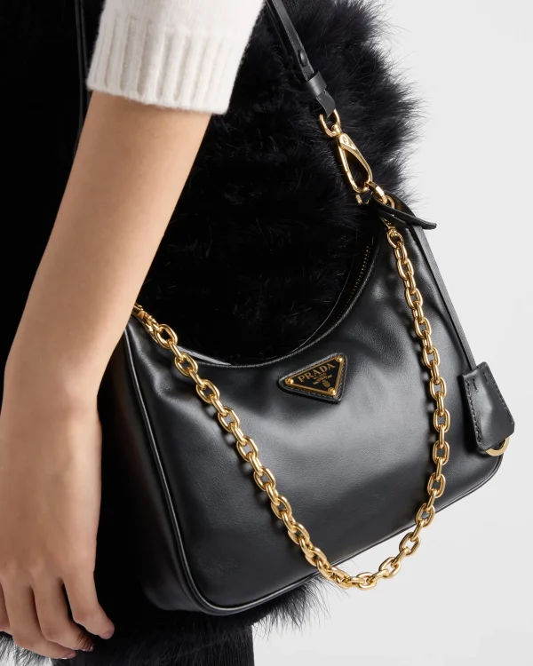 Mini Bags | Mini Bags*Prada Re-Edition leather mini-bag Black