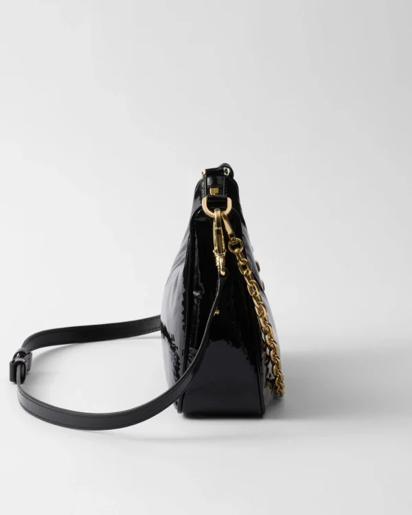 Mini Bags | Mini Bags*Prada Re-Edition naplak patent leather mini-bag Black