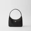 Mini Bags | Mini Bags*Prada Re-Edition Re-Nylon mini bag with studs Black