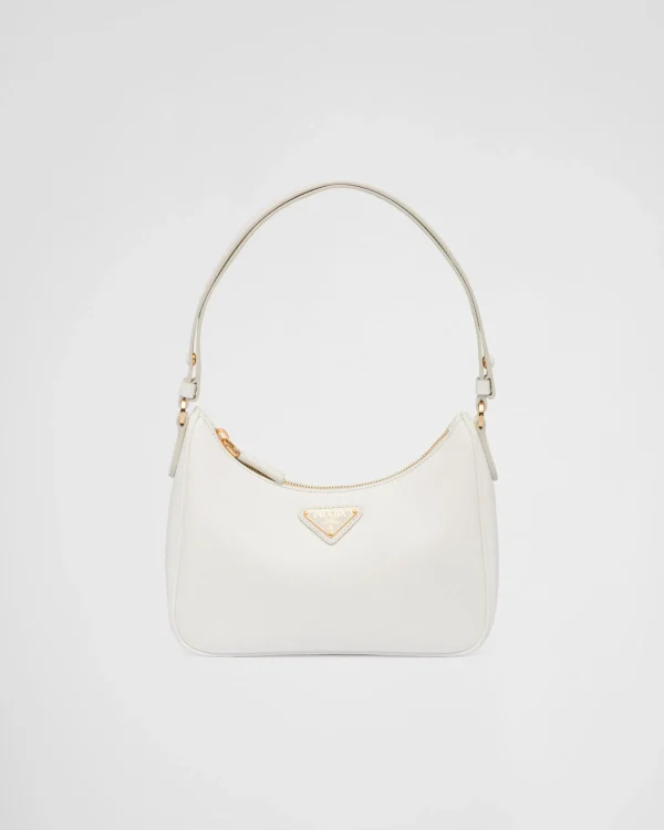 Mini Bags | Mini Bags*Prada Re-Edition Saffiano leather mini bag White