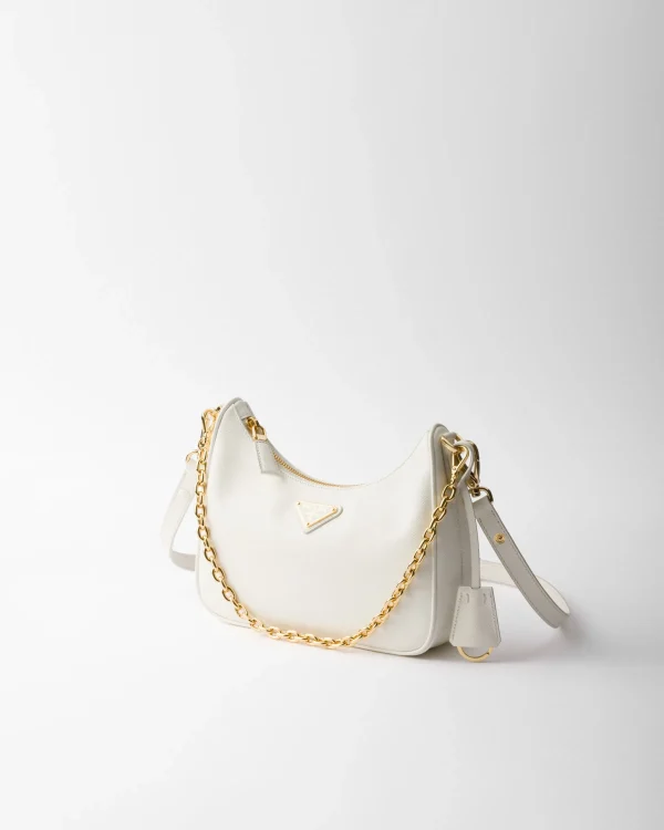 Mini Bags | Mini Bags*Prada Re-Edition Saffiano leather mini-bag White