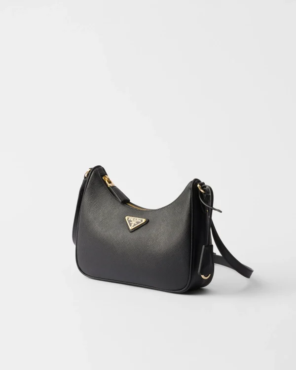 Mini Bags | Mini Bags*Prada Re-Edition Saffiano leather mini bag Black