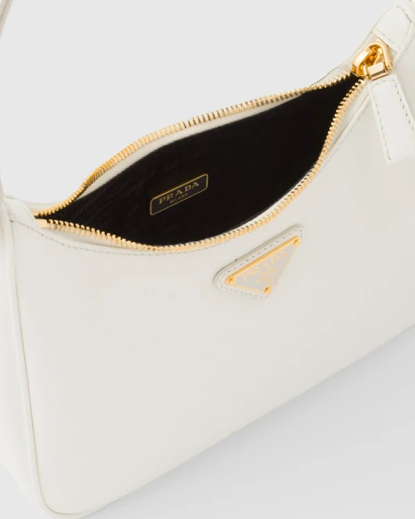 Mini Bags | Mini Bags*Prada Re-Edition Saffiano leather mini bag White