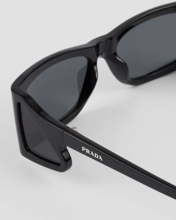 Sunglasses*Prada Runway sunglasses Slategraylenses