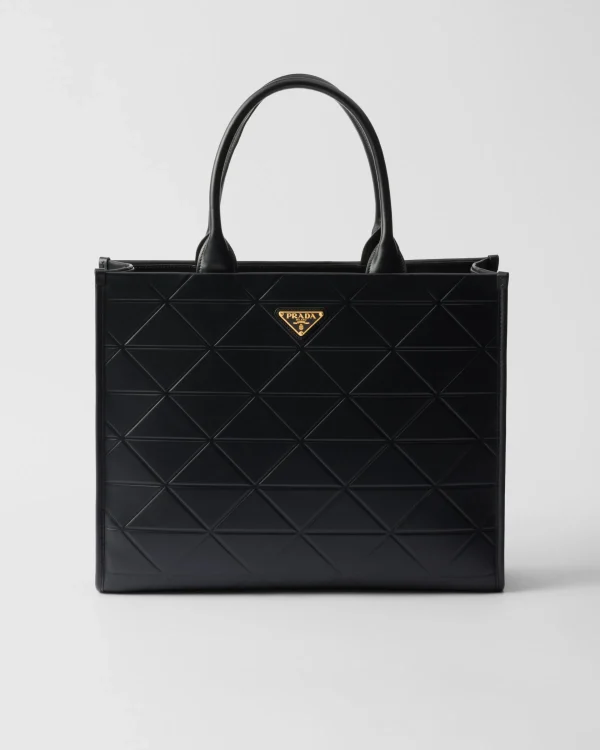 Briefcases | Briefcases*Prada Symbole large leather bag Black