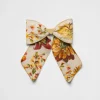 Headbands And Hair Accessories*Prada Printed fabric hair clip Sandbeige