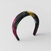 Headbands And Hair Accessories*Prada Printed fabric headband Black