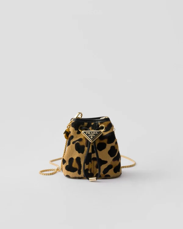 Mini Bags | Mini Bags*Prada Printed leather mini pouch Honey