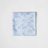 Silks And Scarves*Prada Printed silk-twill foulard Skyblue