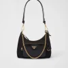 Mini Bags | Mini Bags*Prada Re-Nylon and brushed leather mini-bag Black