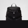 Backpacks And Belt Bags*Prada Re-Nylon and leather backpack Black