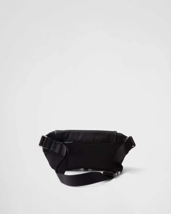 Backpacks And Belt Bags | Messenger Bags*Prada Re-Nylon and leather shoulder bag Black