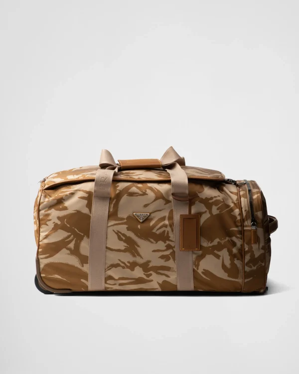 Luggage And Carry On | Luggage And Carry On*Prada Re-Nylon and leather trolley Khaki