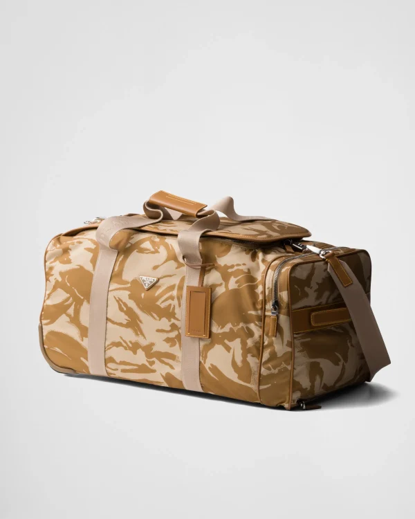 Luggage And Carry On | Luggage And Carry On*Prada Re-Nylon and leather trolley Khaki