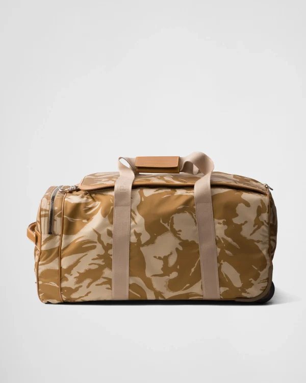 Luggage And Carry On | Luggage And Carry On*Prada Re-Nylon and leather trolley Khaki