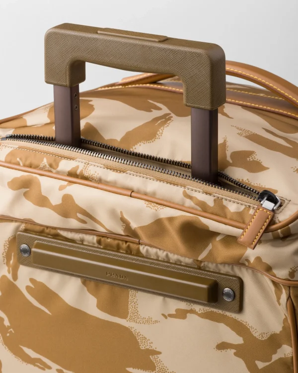 Luggage And Carry On | Luggage And Carry On*Prada Re-Nylon and leather trolley Khaki