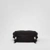 Messenger Bags*Prada Re-Nylon and Saffiano leather shoulder bag Black