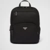 Backpacks And Belt Bags | Backpacks And Belt Bags*Prada Re-Nylon and Saffiano leather backpack Black