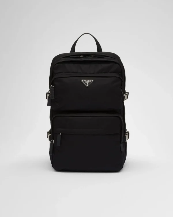 Backpacks And Belt Bags | Backpacks And Belt Bags*Prada Re-Nylon and Saffiano leather backpack Black