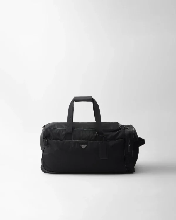 Luggage And Carry On | Luggage And Carry On*Prada Re-Nylon and Saffiano leather trolley Black