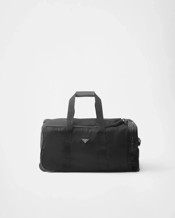 Luggage And Carry On | Luggage And Carry On*Prada Re-Nylon and Saffiano leather trolley Black