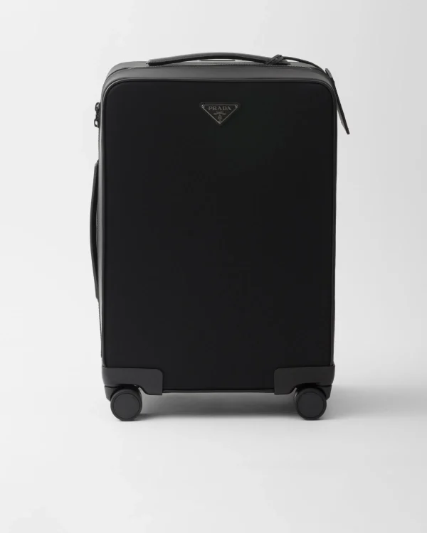 Luggage And Carry On | Luggage And Carry On*Prada Re-Nylon and Saffiano leather trolley Black