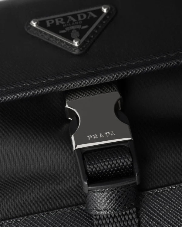 High-tech Accessories | High-tech Accessories*Prada Re-Nylon and Saffiano leather smartphone case Black