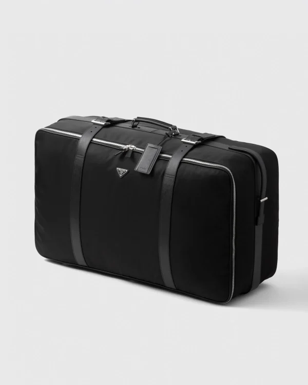 Luggage And Carry On | Travel Bags*Prada Re-Nylon and Saffiano leather suitcase Black