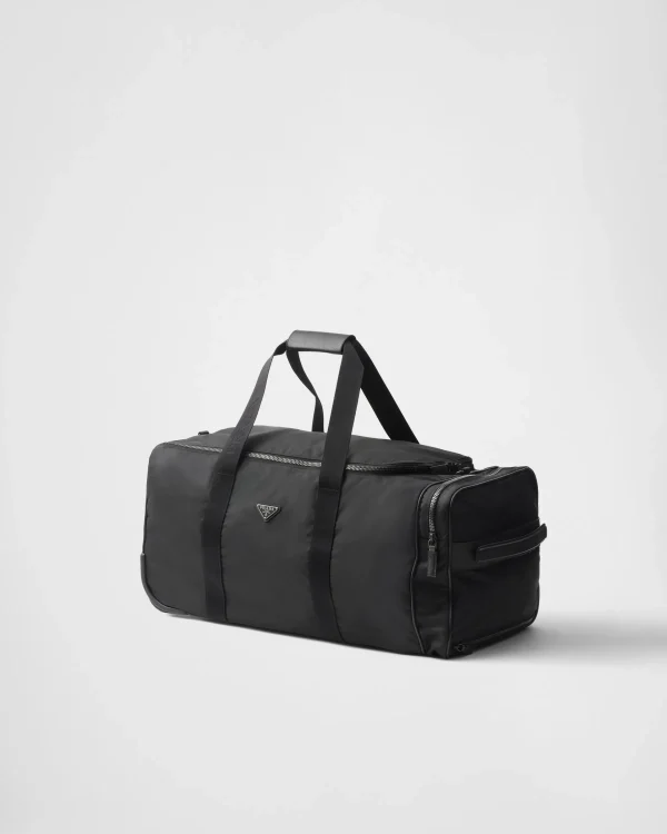 Luggage And Carry On | Luggage And Carry On*Prada Re-Nylon and Saffiano leather trolley Black