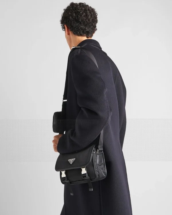 Messenger Bags | Shoulder Bags*Prada Re-Nylon and Saffiano leather shoulder bag Black