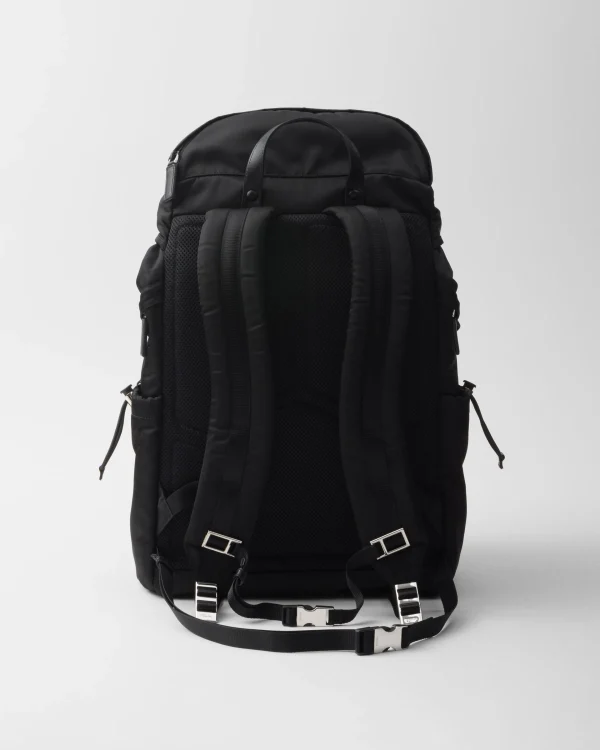 Backpacks And Belt Bags | Backpacks And Belt Bags*Prada Re-Nylon and Saffiano leather backpack Black