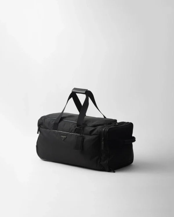 Luggage And Carry On | Luggage And Carry On*Prada Re-Nylon and Saffiano leather trolley Black