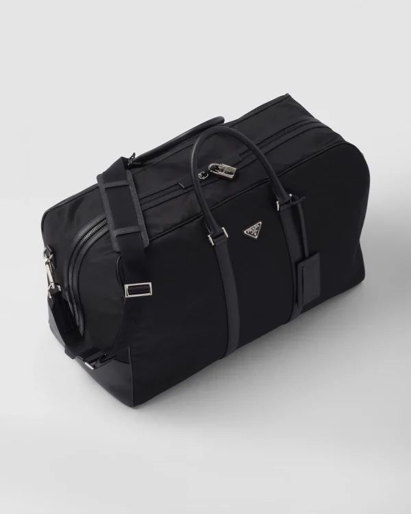 Travel Bags | Travel Bags*Prada Re-Nylon and Saffiano leather duffle bag Black