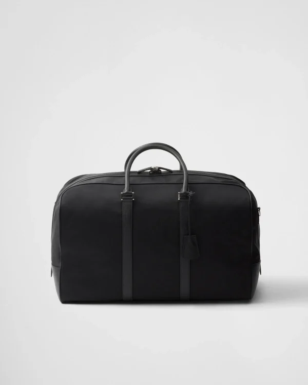 Travel Bags | Travel Bags*Prada Re-Nylon and Saffiano leather duffel bag Black