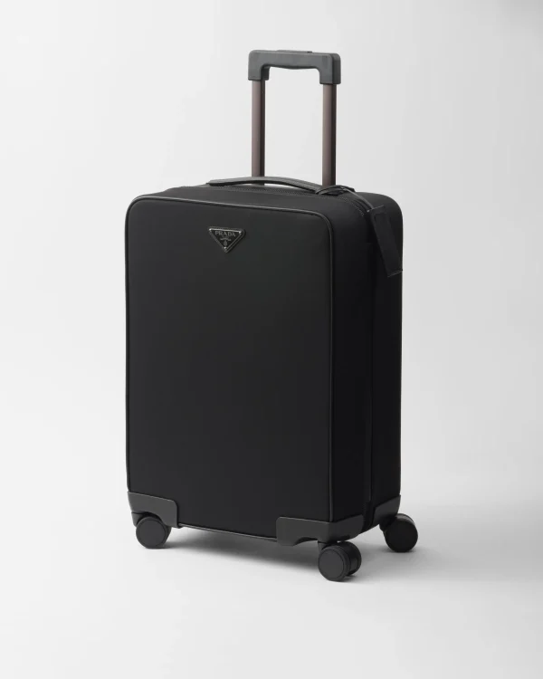 Luggage And Carry On | Luggage And Carry On*Prada Re-Nylon and Saffiano leather trolley Black