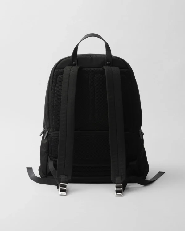 Backpacks And Belt Bags | Backpacks And Belt Bags*Prada Re-Nylon and Saffiano leather backpack Black