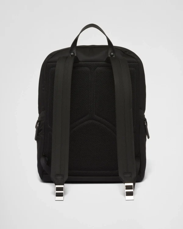 Backpacks And Belt Bags | Backpacks And Belt Bags*Prada Re-Nylon and Saffiano leather backpack Black