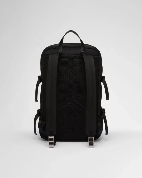 Backpacks And Belt Bags | Backpacks And Belt Bags*Prada Re-Nylon and Saffiano leather backpack Black