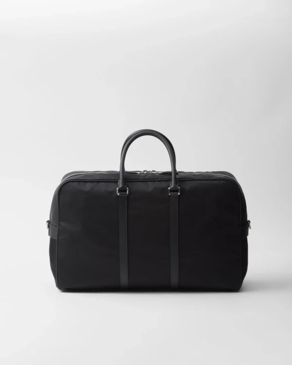 Travel Bags | Travel Bags*Prada Re-Nylon and Saffiano leather duffel bag Black