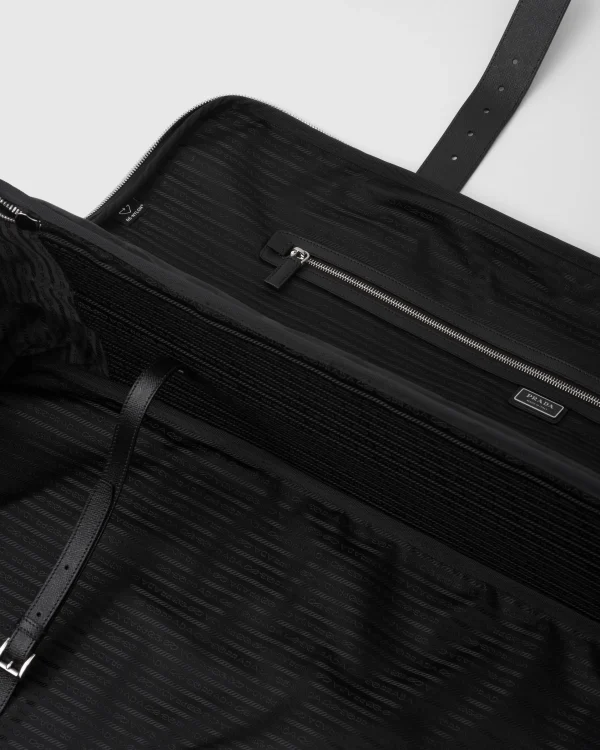 Luggage And Carry On | Travel Bags*Prada Re-Nylon and Saffiano leather suitcase Black