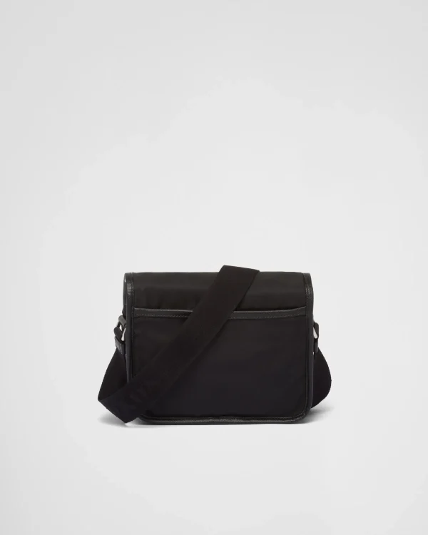 Messenger Bags | Shoulder Bags*Prada Re-Nylon and Saffiano leather shoulder bag Black