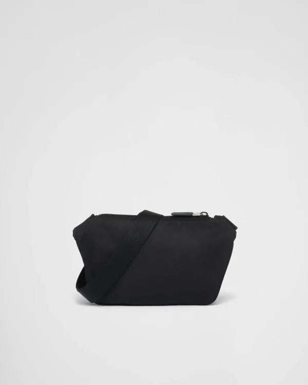 Messenger Bags*Prada Re-Nylon and Saffiano leather shoulder bag Black